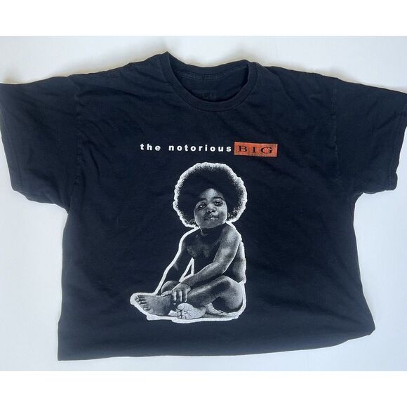 The Notorious BIG Mens Size XL Hip Hop Tee Shirt T-shirt Rap Biggie Smalls - Picture 2 of 8